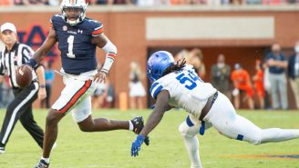 Amazon Has Entered The NIL Chat After Signing Auburn QB TJ Finley To An Awesome Clothing Line Partnership