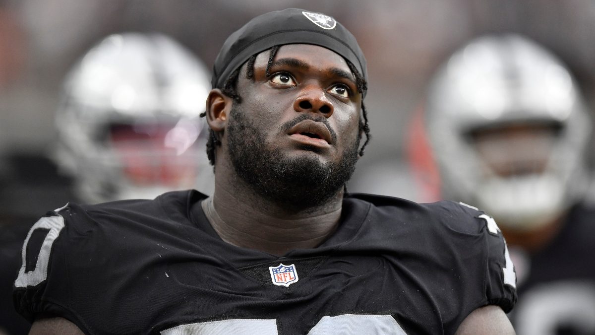 Bears claimed former Raiders OL Alex Leatherwood