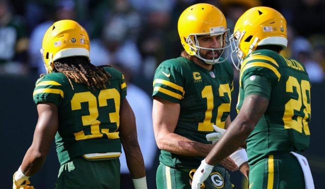 Packers React To Aaron Rodgers' Take On Aaron Jones And AJ Dillon