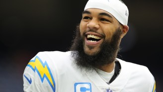 Keenan Allen’s Hilarious Impression Of Russell Wilson Has Broncos Fans Hungry For Divisional Matchup