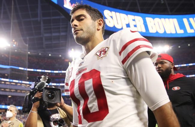 Jimmy Garoppolo Reportedly Ghosted The 49ers After Securing The Bag