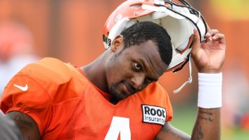 Social Media Rips Browns QB Deshaun Watson After He’s Thrown 3 INTs To Eagles To One Eagles Defender In Joint Practice