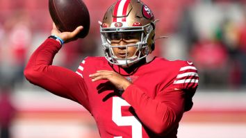49ers Fans Are All In On Trey Lance After He Lets It Fly For 76-Yard Touchdown In Preseason Game