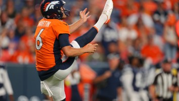 Broncos Release Punter For Refusing To Take A Pay Cut