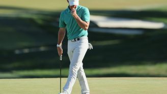 A Fan Tried To Guide A Remote Controlled Ball Into The Pin At The BMW Championship And Rory McIlroy Was NOT Having It