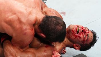 Paolo Costa Reacts To Luke Rockhold Deliberately Rubbing His Blood In His Face During UFC 278 Fight