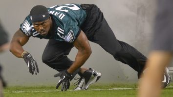 Eagles Fans Are HYPED About Receiving The Sickest Brian Dawkins Poster Ever At 1st Preseason Game