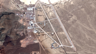 Internet Sleuths Believe They May Have Spotted A Secret Aircraft In Area 51 Satellite Image