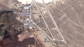 Internet Sleuths Believe They May Have Spotted A Secret Aircraft In Area 51 Satellite Image