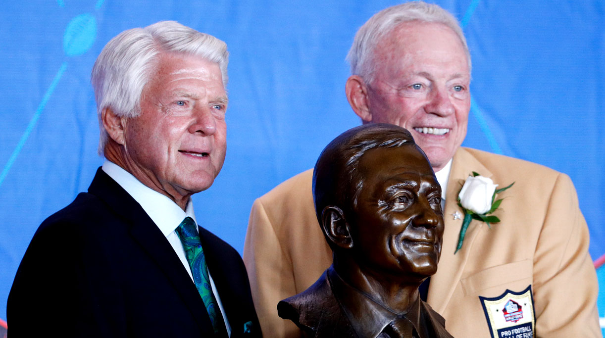 Troy Aikman on Jimmy Johnson's Ring of Honor snub: 'He's made it the Jerry  Jones Ring of Honor'