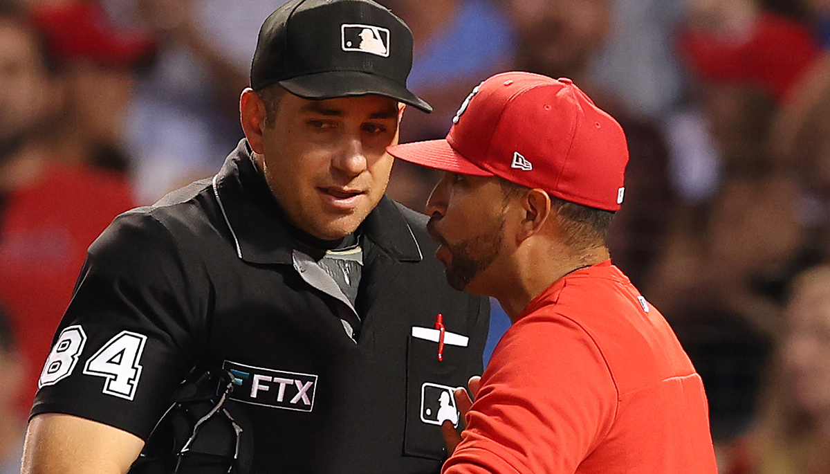 Umpire smirks as he ejects irate Nolan Arenado after questionable call