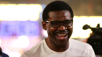 NFL Fans React To Michael Irvin Trying, And Failing, To Stop A Wild Bar Brawl From Happening