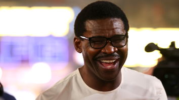 NFL Fans React To Michael Irvin Trying, And Failing, To Stop A Wild Bar Brawl From Happening