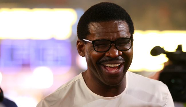 NFL Fans React To Michael Irvin Trying To Break Up Wild Bar Brawl