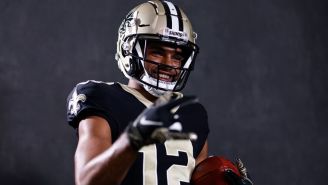 New Orleans Saints Rookie Chris Olave Makes Awesome Catch Over Veteran Corner