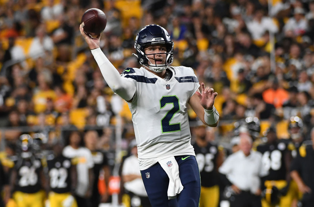 Seahawks QBs Geno Smith & Drew Lock Embracing Competition For