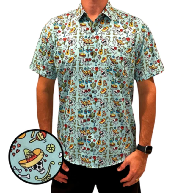 Tropical Bros Mexican Fiesta Hawaiian Shirt for End of Summer Sale