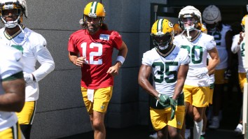 Aaron Rodgers Sings Heavy Praises For Green Bay Packers Rookie Wide Receiver