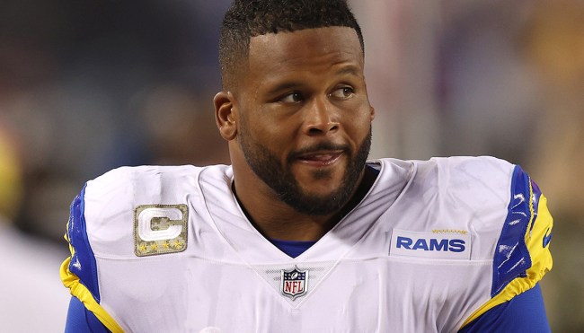 Aaron Donald Addresses Controversial Video Of Him Choking Rookie