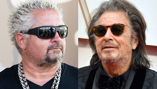 Al Pacino Had An A+ Reaction After Trying Guy Fieri's Food For First TIme