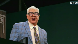 MLB Fans Slam Fox Over Creepy Harry Caray Hologram During ‘Field Of Dreams’ Game