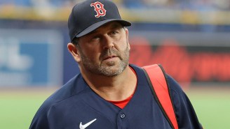 Jason Varitek Has Awesome Encounter With Red Sox Fan Rocking His Jersey At An Amusement Park (Video)