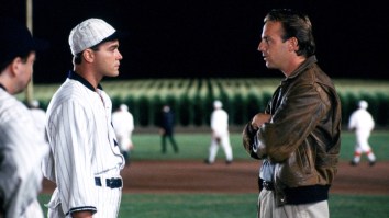 Kevin Costner Paid Emotional Tribute To Late Actor Ray Liotta During MLB’s ‘Field of Dreams’ Game