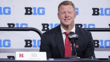 Nebraska’s Scott Frost Getting Torched For Bragging About His Players Throwing Up