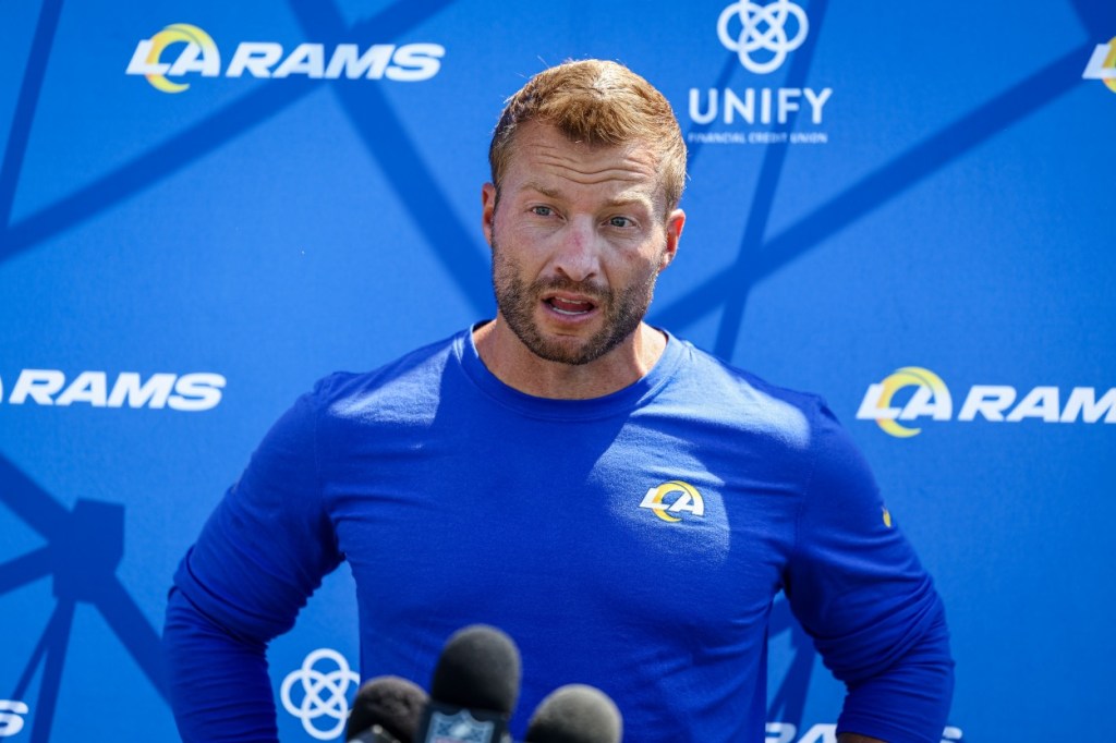 Sean McVay's NSFW Quote About Meeting Stafford In Cabo Shows He's Basically Ari Gold