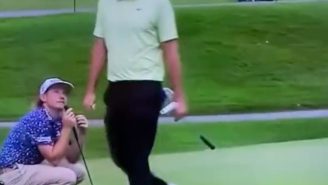 Golf Fans Sense Tension Between No. 1 And 2 Players As Scottie Scheffler Walks Through Cam Smith’s Sightline While Lining Up Putt