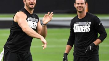 Raiders Teammates Dog Hunter Renfrow After He Made Them Ride In The World’s Tiniest Uber