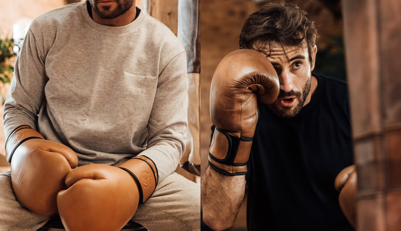 These Vintage Leather Boxing Gloves Can Help You Get In Shape