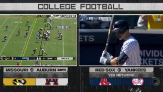 College Football Fans Are Angry ESPN Keeps Cutting To Baseball For Aaron Judge HR Watch