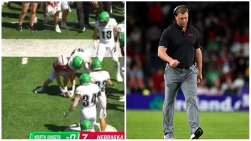 Nebraska Player Has A Brain Fart, Makes Embarrassing Special Teams Play And Scott Frost Is On The Hot Seat Again