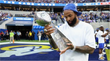 Odell Beckham Jr.’s Reaction To Bills Destroying The Rams Has Bills Fans In A Frenzy