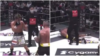 Floyd Mayweather’s Bodyguard ‘Jizzy Mack’ Knocked Out By 135-Pound Japanese Kickboxer
