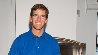 Eli Manning Talks About What Went Into Him Becoming Viral Penn State Walk-On ‘Chad Powers’