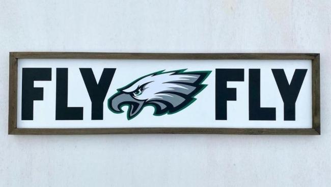 Fly Eagles Fly Sign - best gifts for philadelphia eagles fans