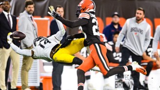 George Pickens Has Unbelievable Catch Against The Browns Shockingly Far Down His List Of Catches In His Career