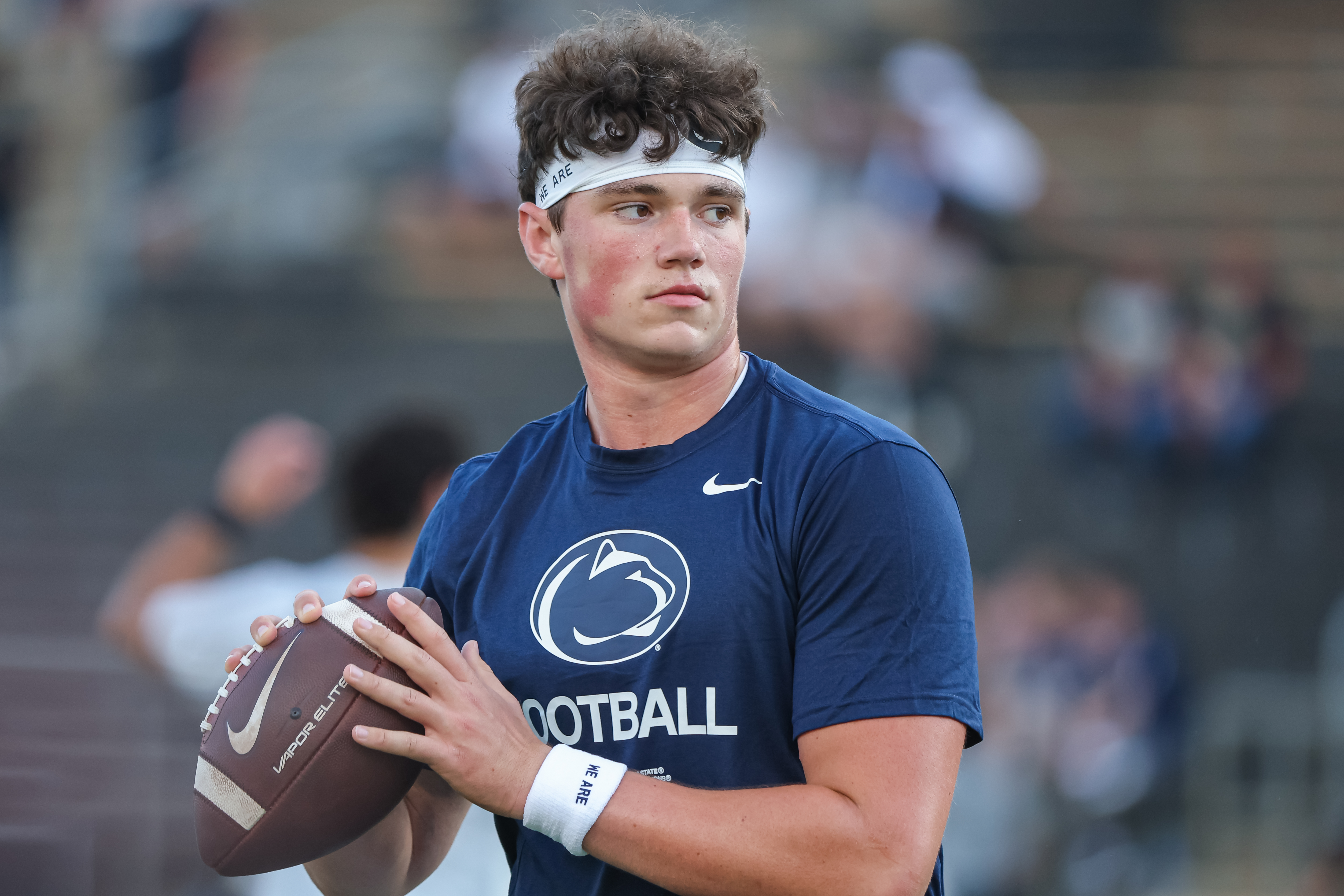 Penn State Football Entering Season With Unforeseen Promise At Quarterback  Behind Likely Starter Drew Allar