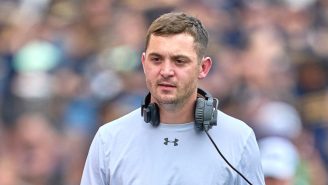 Notre Dame OC Tommy Rees Appears To Tell QB Drew Pyne To ‘Do Your Fu*king’ Job After Awful Start Against Cal