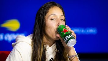 Jess Pegula Drowns Sorrows In Heineken After US Open Loss, Says She’s ‘Trying To Pee For Doping’