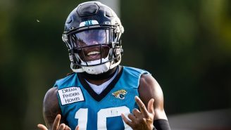Laviska Shenault’s Reaction To Joining Panthers Will Have Fans Absolutely Hyped For 2022 Season