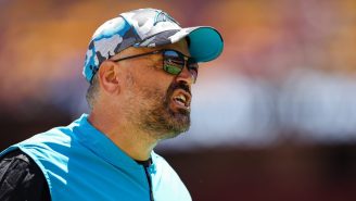 Matt Rhule Claps Back At Dan Orlovsky Over Claims Panthers Were Tipping Playing Against Giants