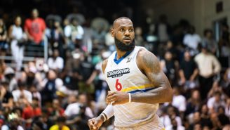 LeBron James Uses Snapchat Filter To Trick Fans Into Thinking He Finally Let Himself Go Bald