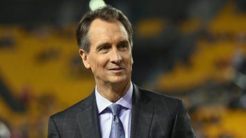 Cris Collinsworth Spills The Beans On His Iconic Slide Disappearing