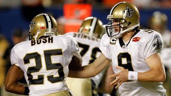 Drew Brees And Reggie Bush Hash It Out After Bush Brings Up Gigantic Hit In 2006 NFC Divisional Game