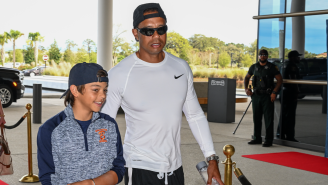 Golf Fans Loved Seeing Tiger Woods’ Son Charlie Give His First Interview After Shooting A Career-Low 68