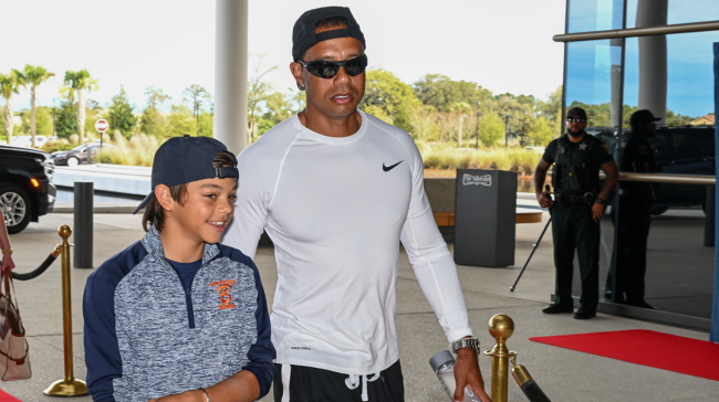 Golf Fans React To Tiger Woods Son Charlie Shooting A 68 Giving His First Interview