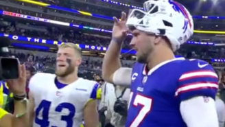 Jake Gervase And Josh Allen Clap Back At Fans Who Accused Rams Safety Of Snubbing QB After Loss